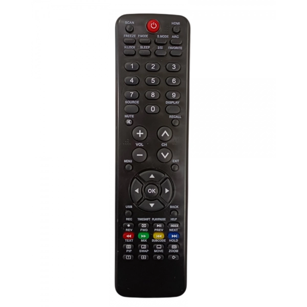 Dropship Remote No. HTR-D18A (with USB Function), Compatible with Haier LCD/LED TV Remote Control (Exactly Same Remote will Only Work)