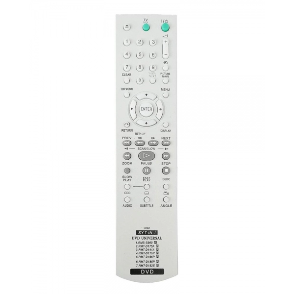 Dropship Remote No. UN61, Compatible with Sony Home Theatre/DVD Remote Control (Exactly Same Remote will Only Work)