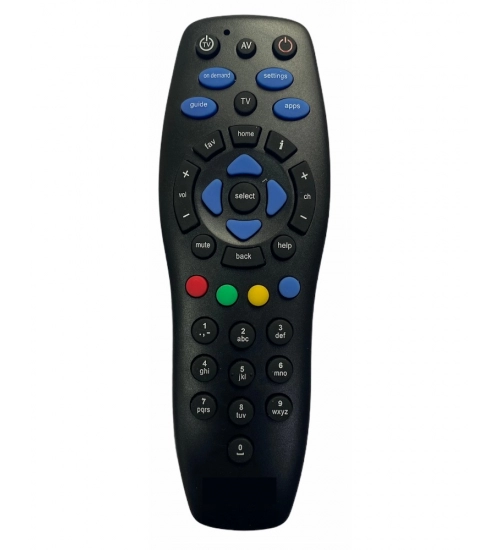 DTH Set Top Box Remote without Recording Feature, Compatible with Tata Sky DTH Set Top Box Remote (Exactly Same Remote will Only Work)