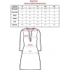 Women's Cotton Printed A Line Kurti (Black, Cotton)