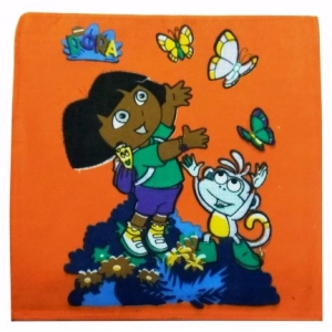 Generic Pack Of_12 Dora Buji Small Size Handkerchiefs (Color: Assorted)