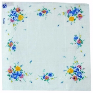 Generic Pack Of_8 White Fashion Medium Size Handkerchiefs (Color: Assorted)