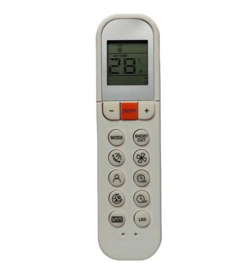 Remote No. 196, Compatible with Midea AC Remote Control (Exactly Same Remote will Only Work)