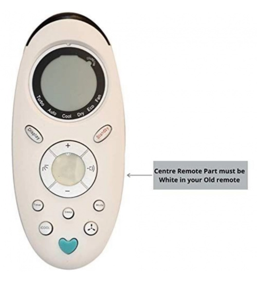 Remote No. 131, Compatible with Haier AC Remote Control (Exactly Same Remote will Only Work)