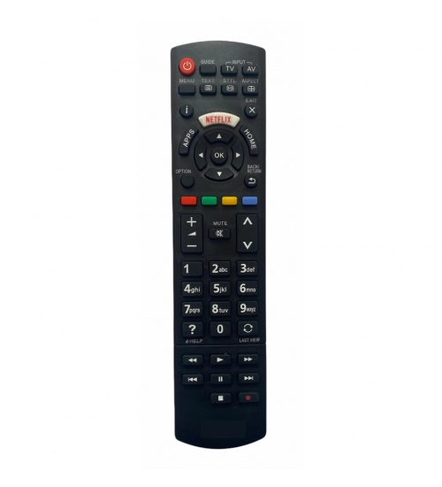 Remote with Netflix Function (No Voice), Compatible with Panasonic Smart TV LCD/LED Remote Control (Exactly Same Remote will Only Work)