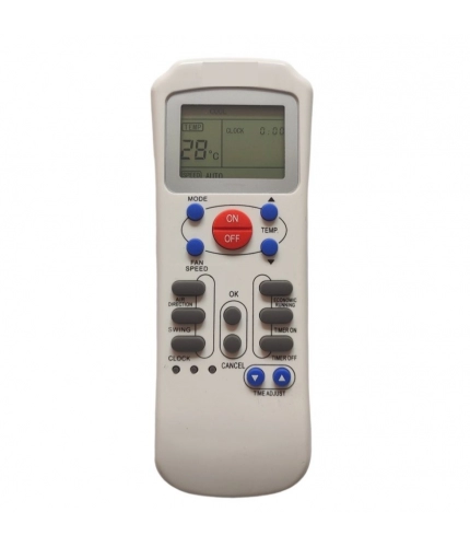 Remote No. 125, Compatible with Aux AC Remote Control (Exactly Same Remote will Only Work)