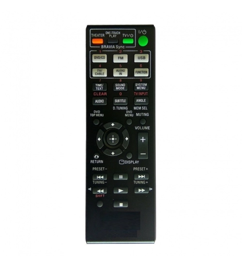 Remote No. RM-ADU078, Compatible with Sony Home Theatre AV System Remote Control (Exactly Same Remote will Only Work)