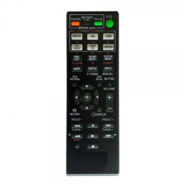 Dropship Remote No. RM-ADU078, Compatible with Sony Home Theatre AV System Remote Control (Exactly Same Remote will Only Work)