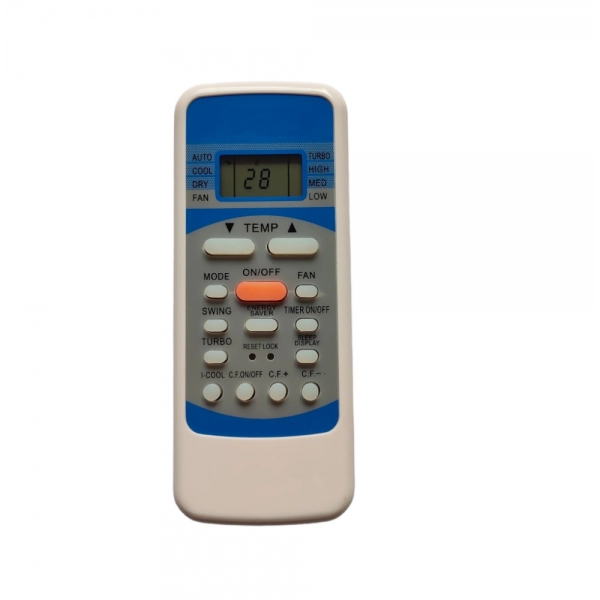 Dropship Remote No. 7, Compatible with Carrier AC Remote Control (Exactly Same Remote will Only Work)