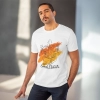 Men's PC Cotton Ganesh Printed T Shirt (Color: White, Thread Count: 180GSM) Men's PC Cotton Ganesh Printed T Shirt (Color: White, Thread Count: 180GSM)