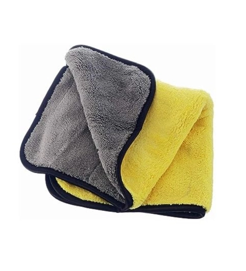 Microfiber Cloth Yellow And Black (Yellow And Black)