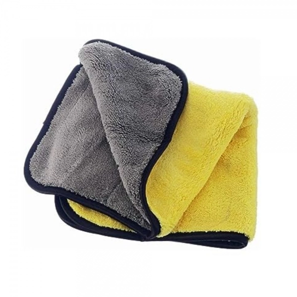 Dropship Microfiber Cloth Yellow And Black (Yellow And Black)