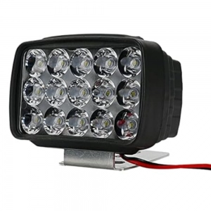 Generic Pack Of 2 15 Led White Bike Led Light Driving Waterproof Headlights Fog Lamp Lighting (White)