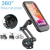 Dropship Phone Mount Waterproof Cell Phone Holder 360° Rotation (Black)