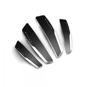 Generic Pack Of 4 Winner Plastic Car Door Guard Universal For Car (Black)