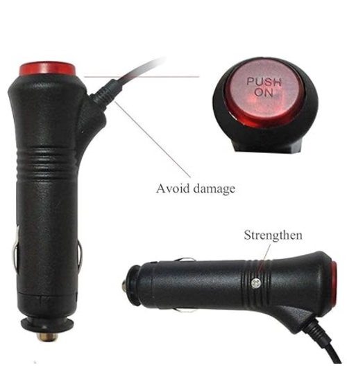 8 Led Police Car Flashing Lights Interior Light Car Led 12 V, 12 W Universal For Car (Red and Blue)