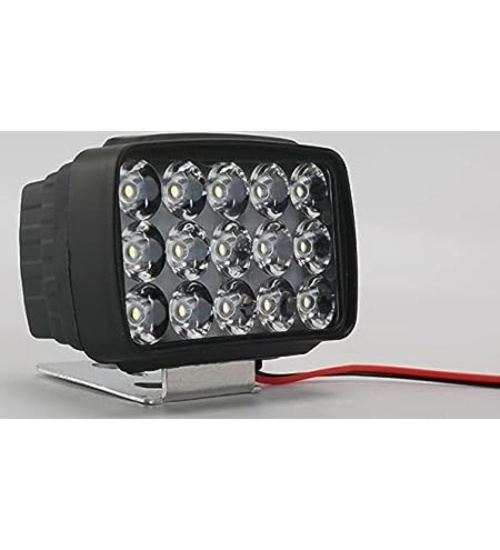 Pack Of 2 15 Led White Bike Led Light Driving Waterproof Headlights Fog Lamp Lighting (White) Pack Of 2 15 Led White Bike Led Light Driving Waterproof Headlights Fog Lamp Lighting (White)