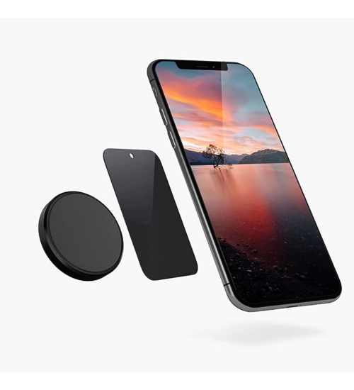 Mini Magnetic Car Dashboard Mount Mobile Phone Holder With Metal Body (Magnectic)