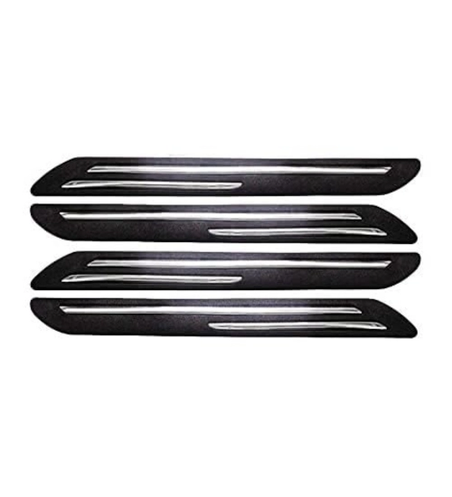 Set Of 4 Universal Car Bumper Protector Guard (Black)