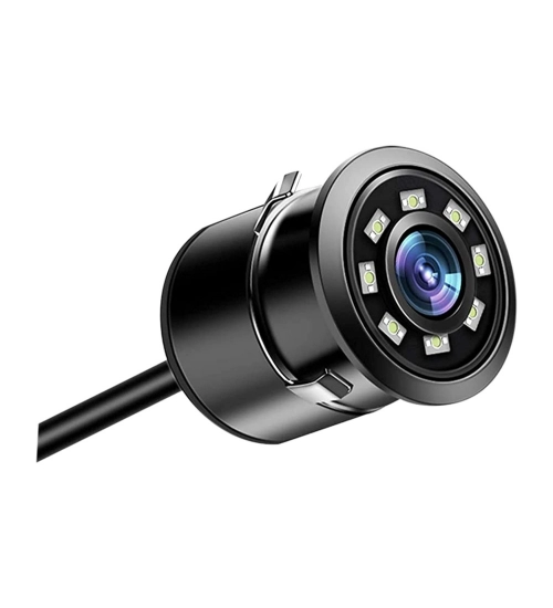 Car Rear View Backup Camera 170 Wide Angle Hd Cmos Auto Parking Assistance Reverse (Black)