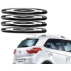 Dropship Pack Of 4 Compact Microfibre Car Door Guard (White)