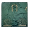 Dropship Women's Cotton Silk Self Design Unstitched Blouse Piece (Green, 80-100 cm)