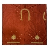 Dropship Women's Cotton Silk Self Design Unstitched Blouse Piece (Maroon, 80-100 cm)