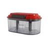 Plastic Vegetable Chopper Set (Color: Assorted)