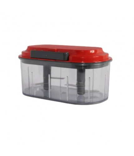 Plastic Vegetable Chopper Set (Color: Assorted)