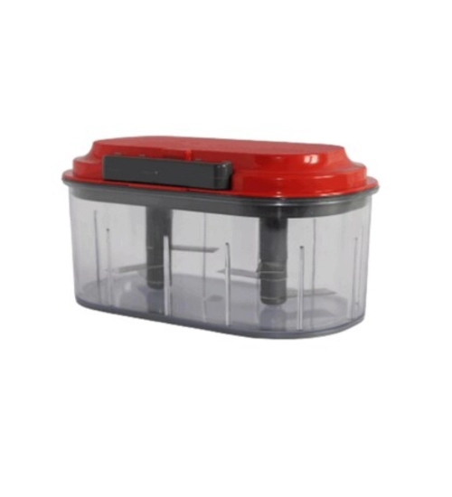 Plastic Vegetable Chopper Set (Color: Assorted)