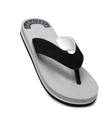 Unisex Rubber Men's Slippers for Ultimate Comfort (Grey)
