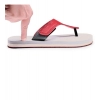 Unisex Rubber Lightweight T-Style Slippers (Maroon) Unisex Rubber Lightweight T-Style Slippers (Maroon)