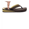 Unisex Rubber Comfortable Orthopedic Doctor Slipper and Flip Flops (Brown)