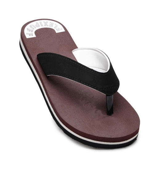Unisex Rubber Men's Slippers for Ultimate Comfort (Maroon)