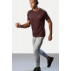 Men's Casual Half sleeve Solid Polyester Crew Neck T-shirt (Maroon) Men's Casual Half sleeve Solid Polyester Crew Neck T-shirt (Maroon)