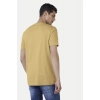 Men's Casual Half sleeve Solid Polyester Crew Neck T-shirt (Sand) Men's Casual Half sleeve Solid Polyester Crew Neck T-shirt (Sand)