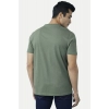 Men's Casual Half sleeve Solid Cotton V Neck T-shirt (Green) Men's Casual Half sleeve Solid Cotton V Neck T-shirt (Green)