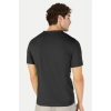 Men's Casual Half sleeve Solid Cotton Henley Neck T-shirt (Black) Men's Casual Half sleeve Solid Cotton Henley Neck T-shirt (Black)