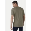 Men's Casual Half sleeve Printed Cotton Crew Neck T-shirt (Olive) Men's Casual Half sleeve Printed Cotton Crew Neck T-shirt (Olive)