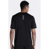 Men's Casual Half sleeve Solid Polyester Crew Neck T-shirt (Black) Men's Casual Half sleeve Solid Polyester Crew Neck T-shirt (Black)