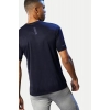Men's Casual Half sleeve Solid Polyester Crew Neck T-shirt (Navy) Men's Casual Half sleeve Solid Polyester Crew Neck T-shirt (Navy)