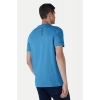 Men's Casual Half sleeve Solid Polyester Crew Neck T-shirt (Light Blue) Men's Casual Half sleeve Solid Polyester Crew Neck T-shirt (Light Blue)