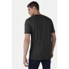 Men's Casual Half sleeve Printed Cotton Crew Neck T-shirt (Black) Men's Casual Half sleeve Printed Cotton Crew Neck T-shirt (Black)