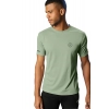 Men's Casual Half sleeve Solid Polyester Crew Neck T-shirt (Pista) Men's Casual Half sleeve Solid Polyester Crew Neck T-shirt (Pista)