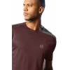 Men's Casual Half sleeve Solid Polyester Crew Neck T-shirt (Maroon) Men's Casual Half sleeve Solid Polyester Crew Neck T-shirt (Maroon)