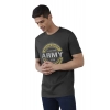 Men's Casual Half sleeve Printed Cotton Crew Neck T-shirt (Black) Men's Casual Half sleeve Printed Cotton Crew Neck T-shirt (Black)