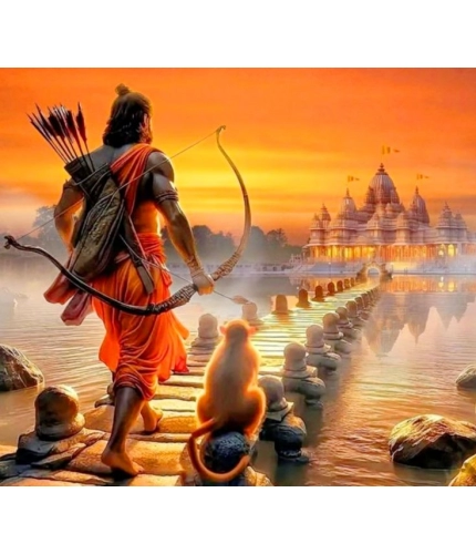 Printed Ram Mandir Hard Mobile Case Cover