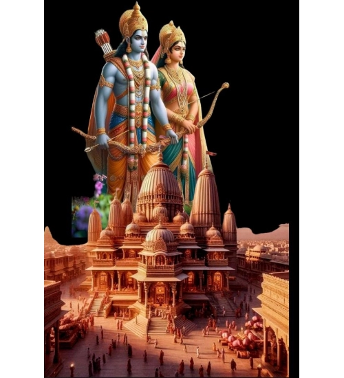 Printed Sita Ram Hard Mobile Case Cover