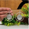 Dropship Women's Silver Color Oxidised Earrings 