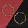 Dropship Women's Blue Color Rhinestone Anklets (Free Size: Upto 10&quot;) 